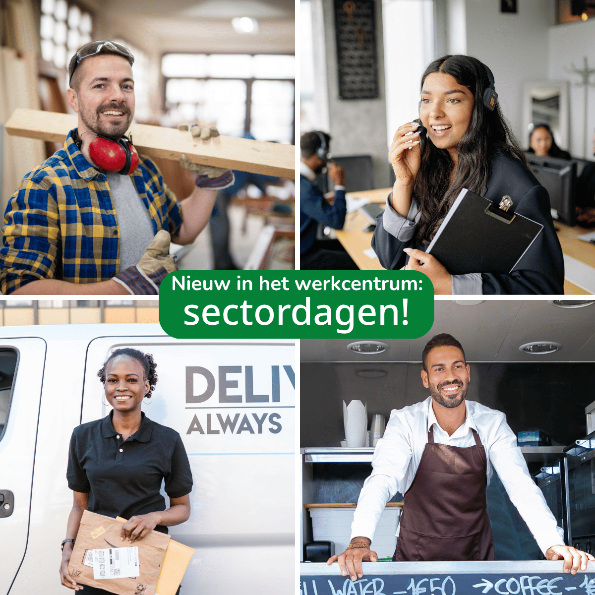Nieuw bij Werkcentrum Holland Rijnland: de sectordagen